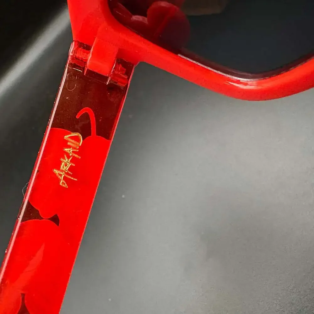 Disney Mickey Mouse Arkaid Red & Black Wayfarer Kids Sunglasses